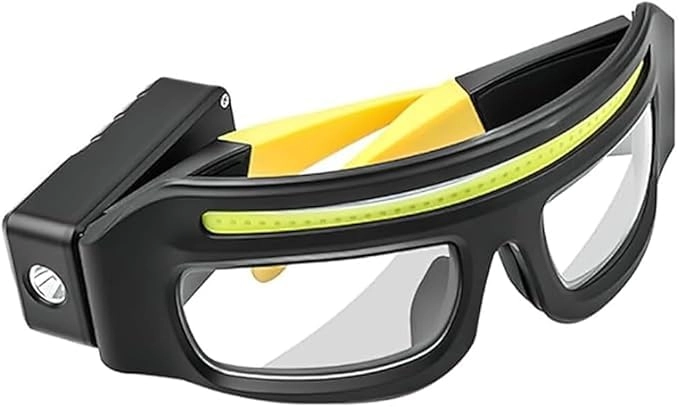 LED Lighted Glasses - Motion Sensor Touch Control Rechargeable USB C