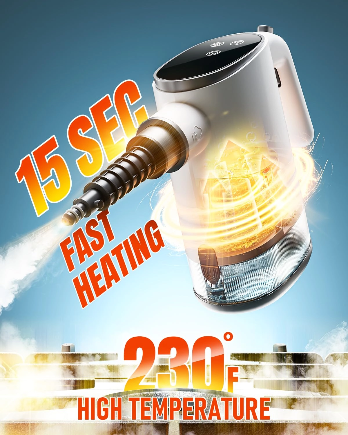 Handheld Steam Cleaner - 650ML