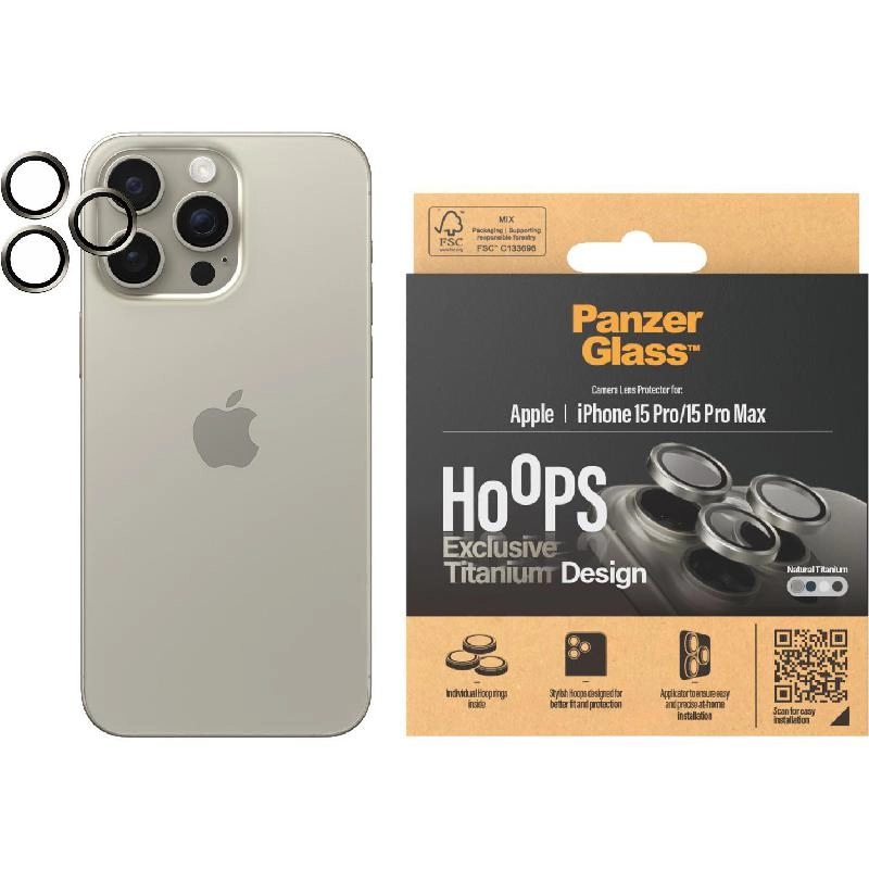 Hoops Camera Lens Protector - for iPhone 15 Pro/iPhone 15 Pro Max