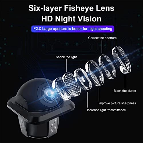 Rear Front Side View Camera - Night vision Wired