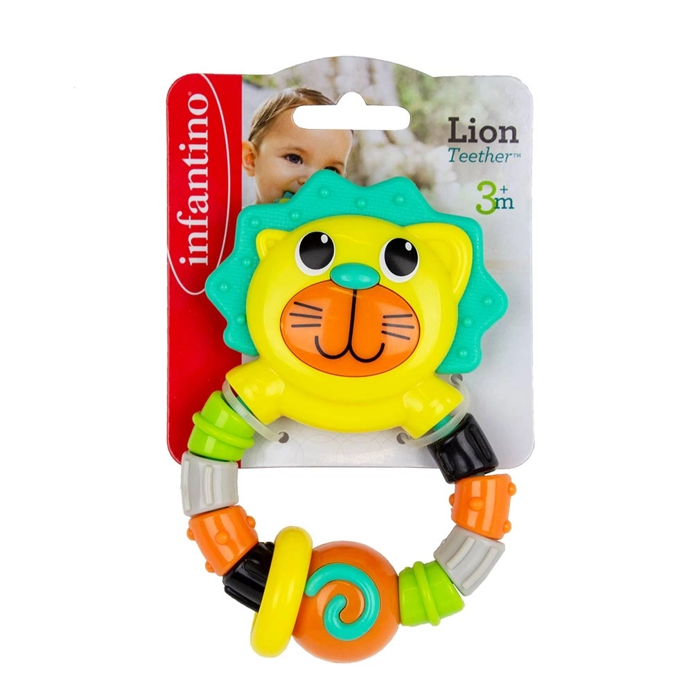 Bendy Lion - Soft natural rubber 3 months & above