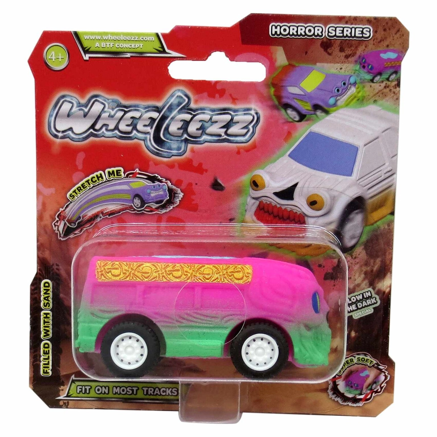 Carrefour Wheeleez Filled with Sand - horror-themed sand play