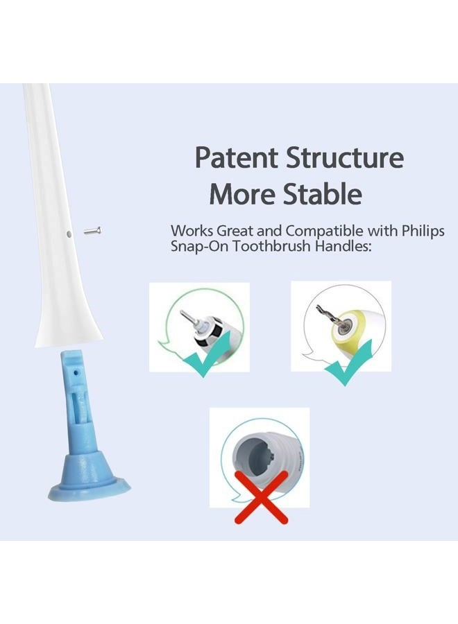 Toothbrush Replacement Head - 6 Count Compatible with Philips Sonicare