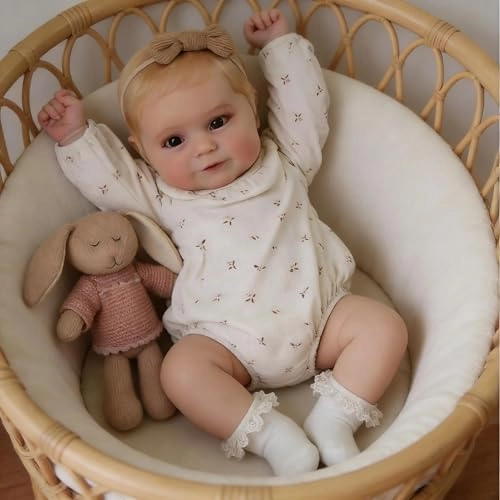 Reborn Baby Doll - 20 Inch Soft Cloth Body Ages 3+