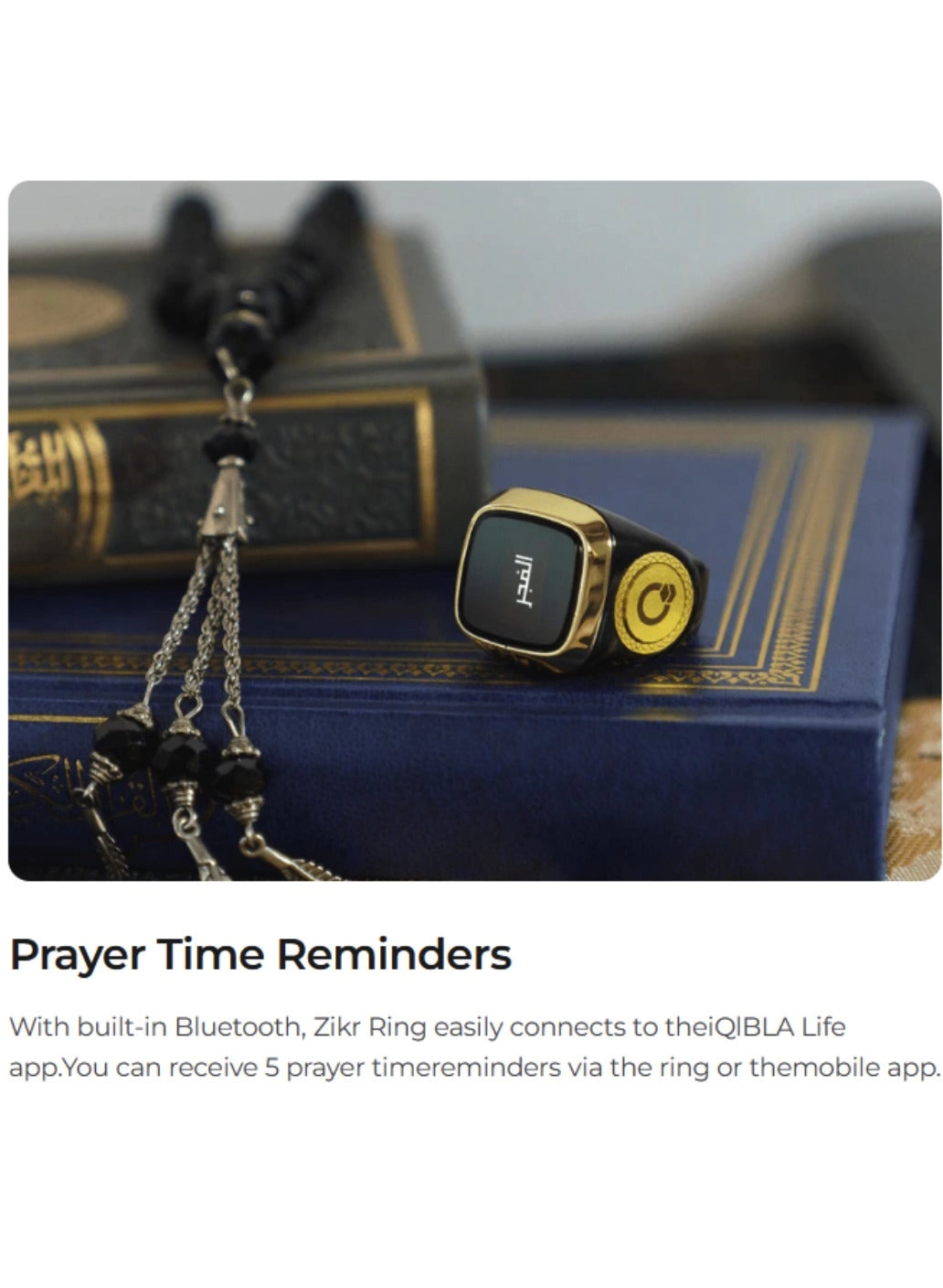 Zikr Ring - OLED 7 Days Pink