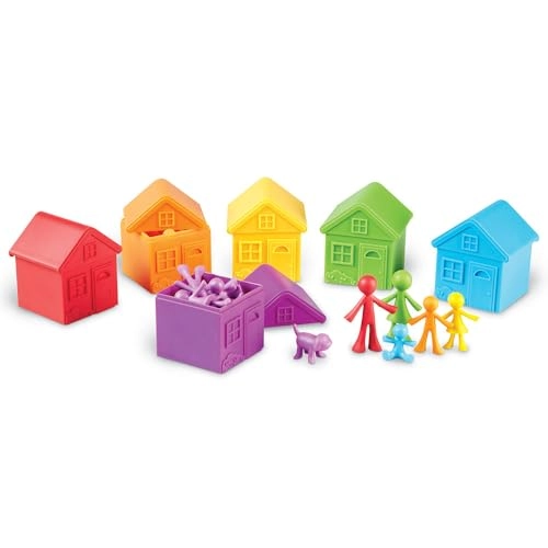 All About Me Sorting Neighbourhood Set - 3+ 36 Pcs