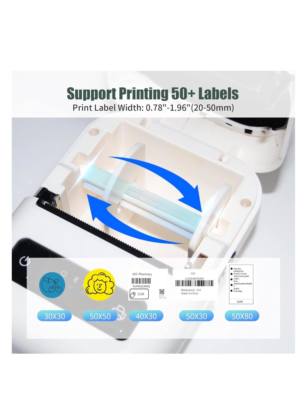 Inkless Label Maker Machine - Thermal printing