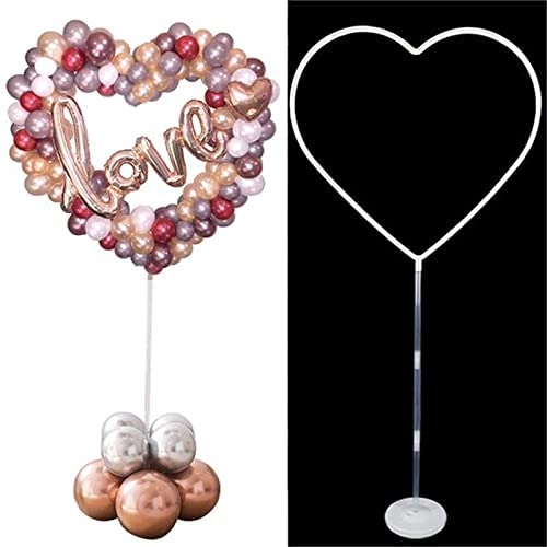 JOLLITY LLC Heart-shaped Balloon Arch Column Stand Kit - 1 pc
