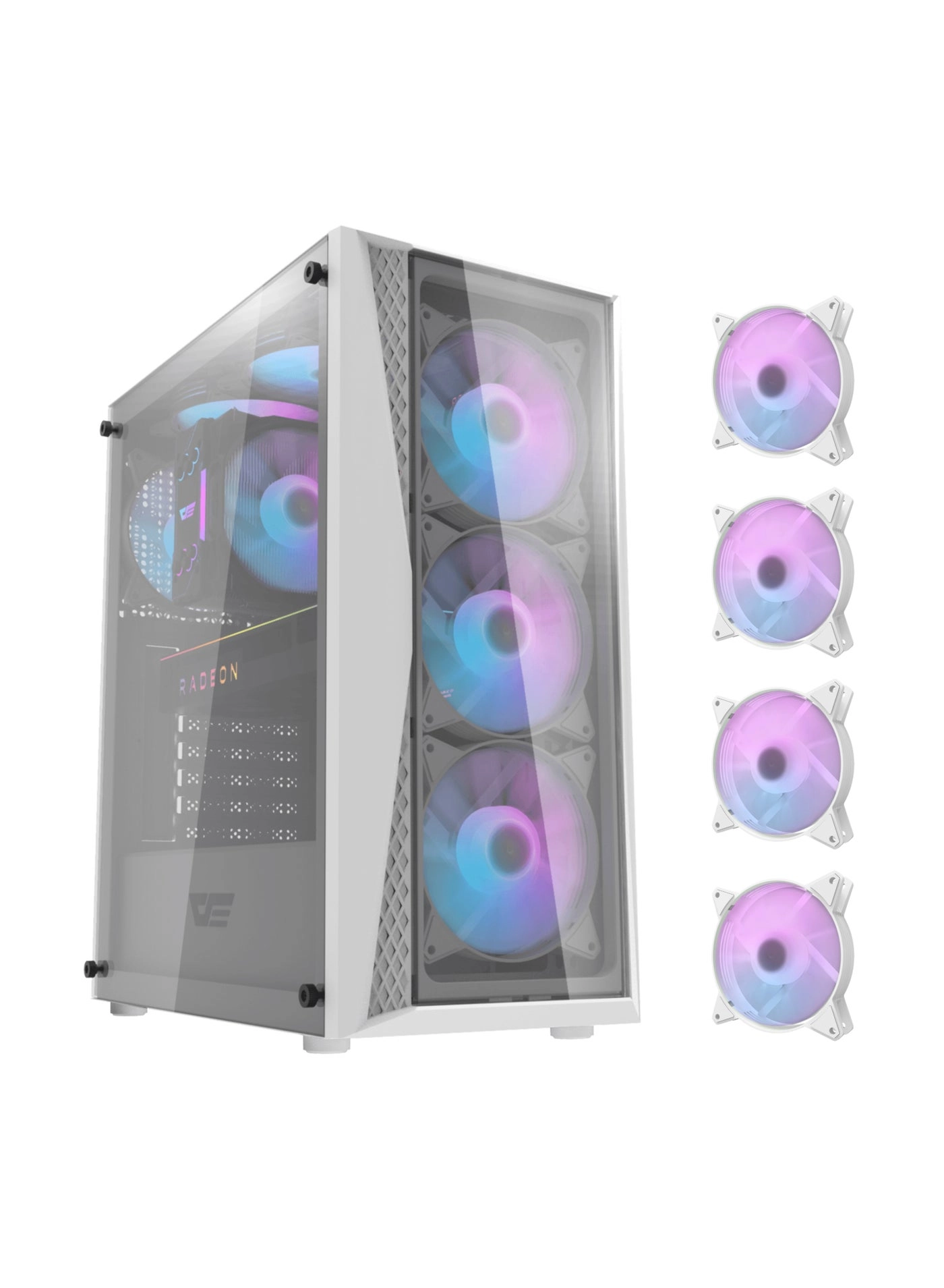 darkFlash DK352 PLUS - Side window Mid Tower