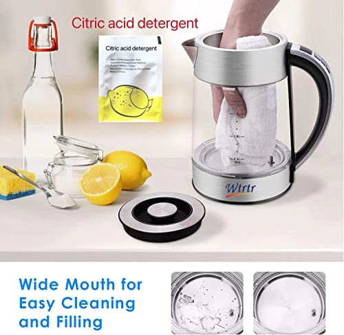 Glass Stainless Electric Kettle