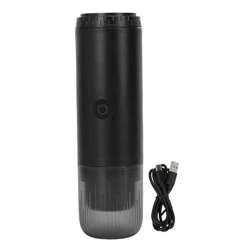 Compact Portable Coffee Machine - 120ml Ground Coffee & Capsules