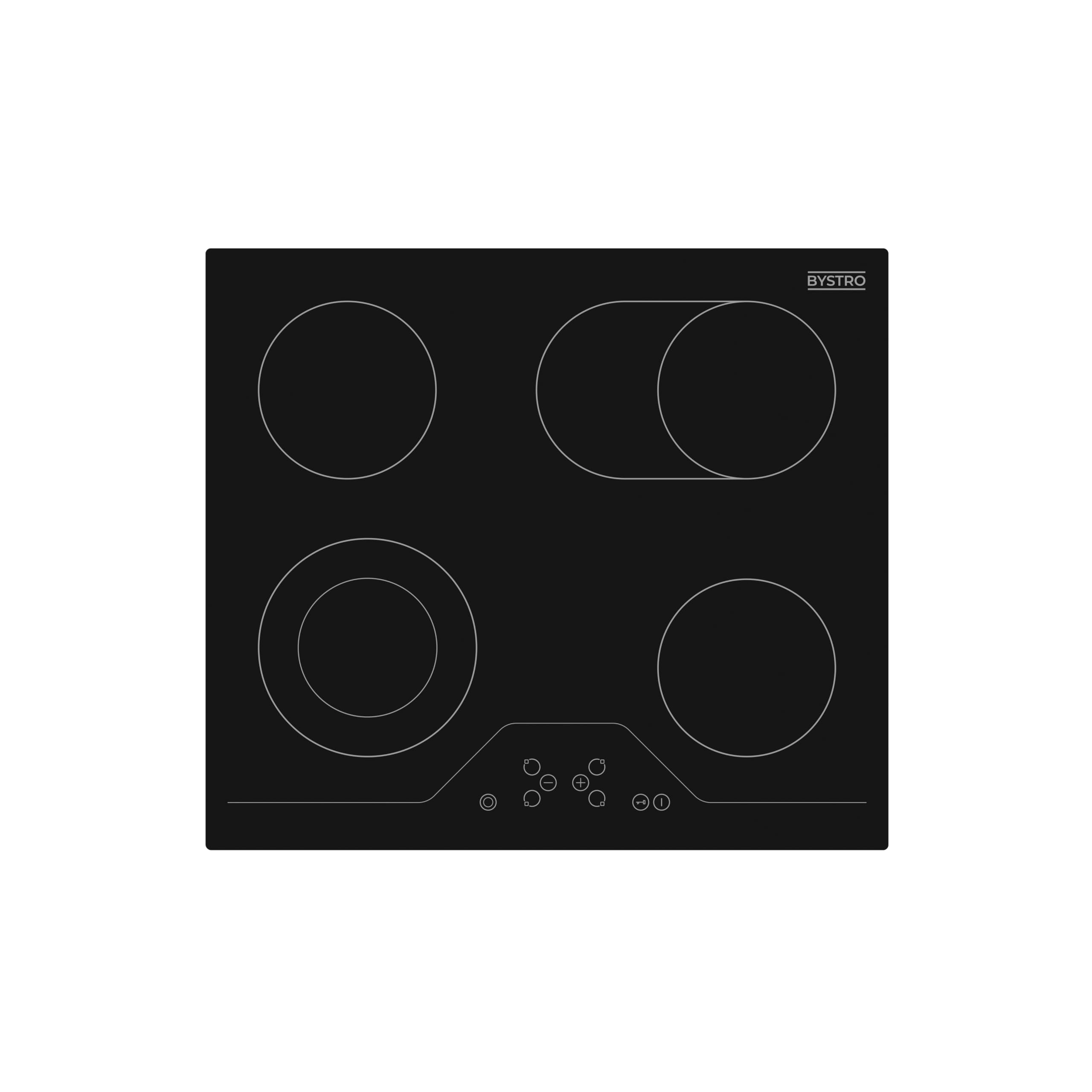 BYSTRO Ferrara BYS-CH60BK Ceramic hob