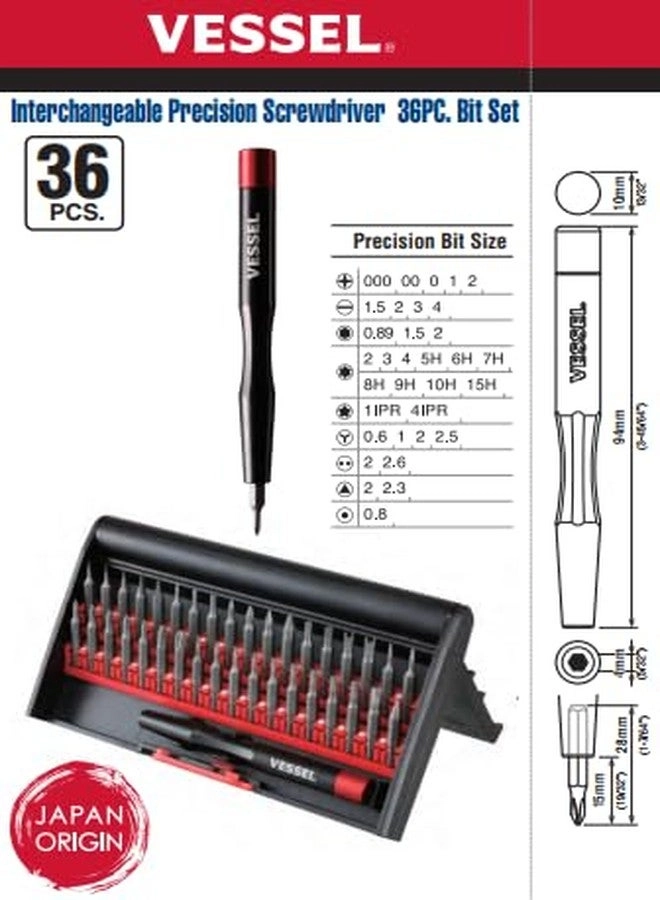 PRECISION SCREWDRIVER - 36PCS