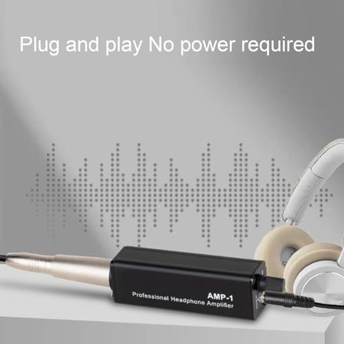 Headphone Amplifier - XLR to 3.5mm Independent Volume Control