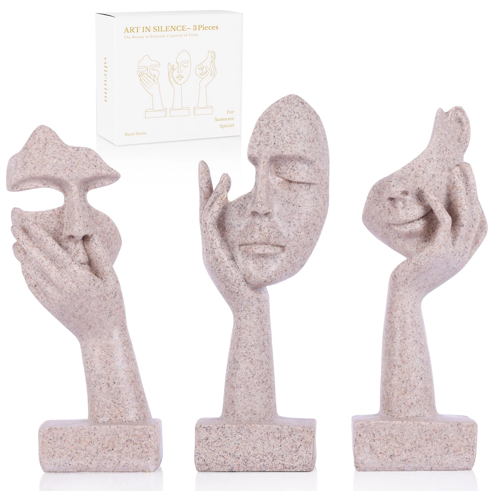 Thinker Statue - Plastic, Resin