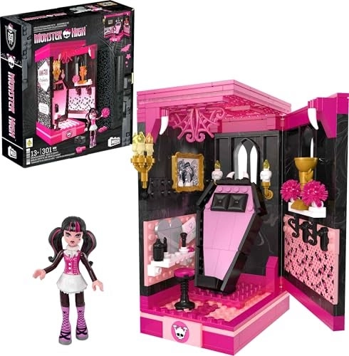 MEGA Draculaura's Boo-k Crypt - Draculaura Monster High 301 pcs