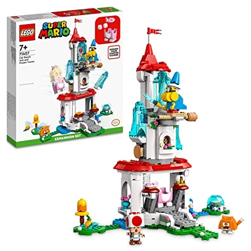 Super Mario Cat Peach Suit and Frozen Tower Expansion Set (71407)