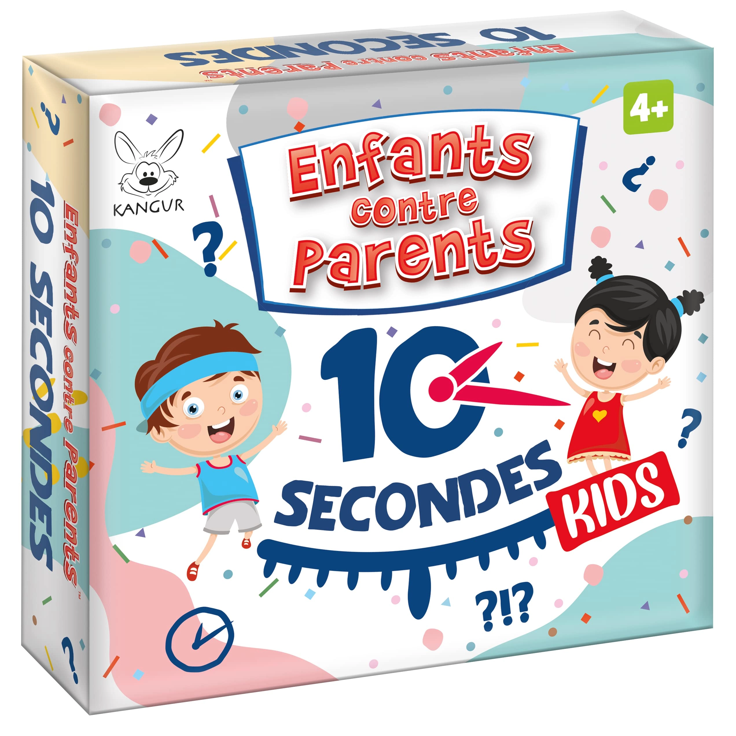 KANGUR Children vs Parents - 10 Seconds Quiz Card Game