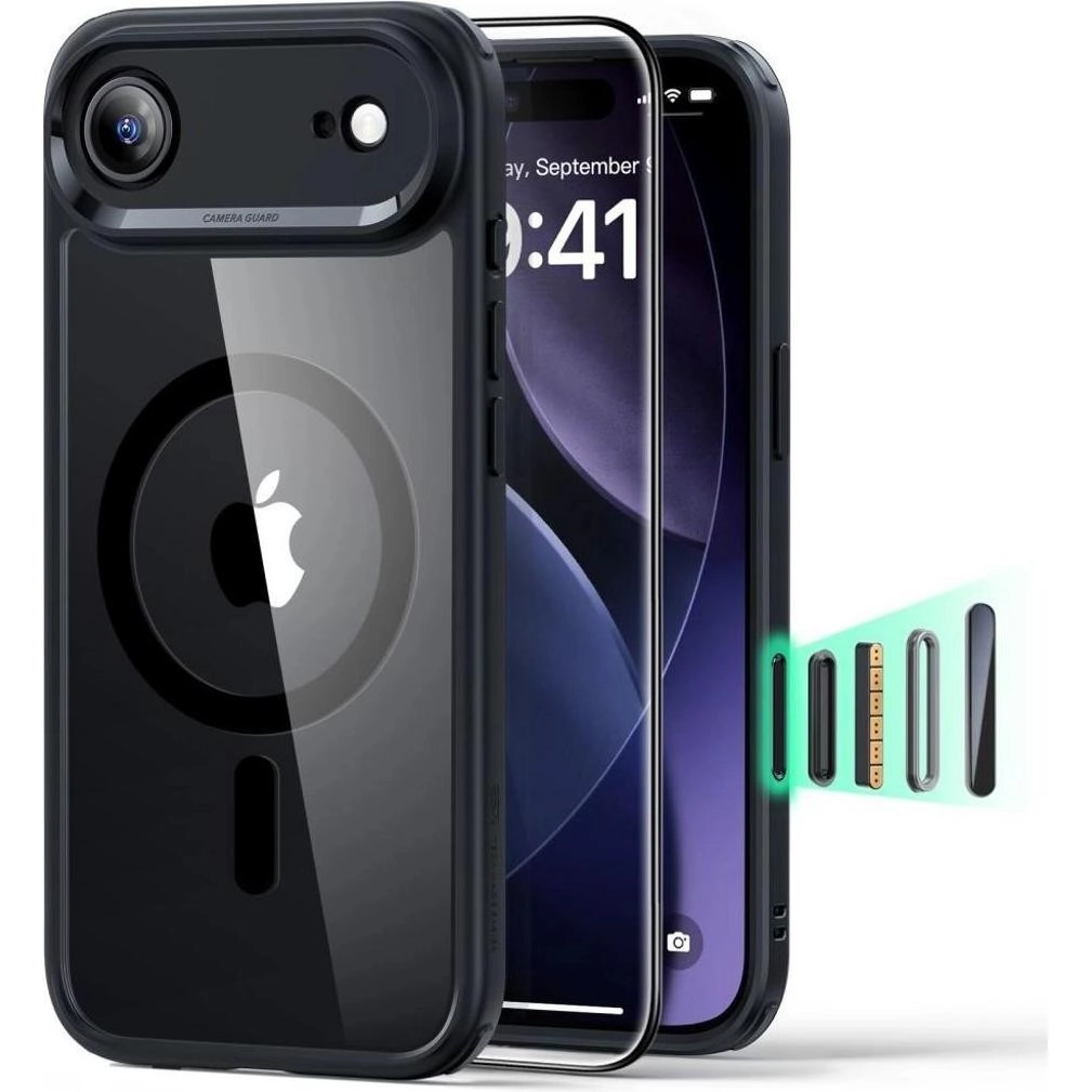 Clear Hybrid Screen Protector for iPhone 17