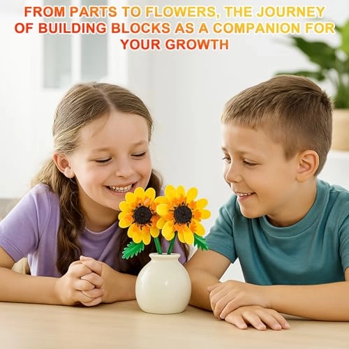 Flower Building Block Toy - Clamping Tulip