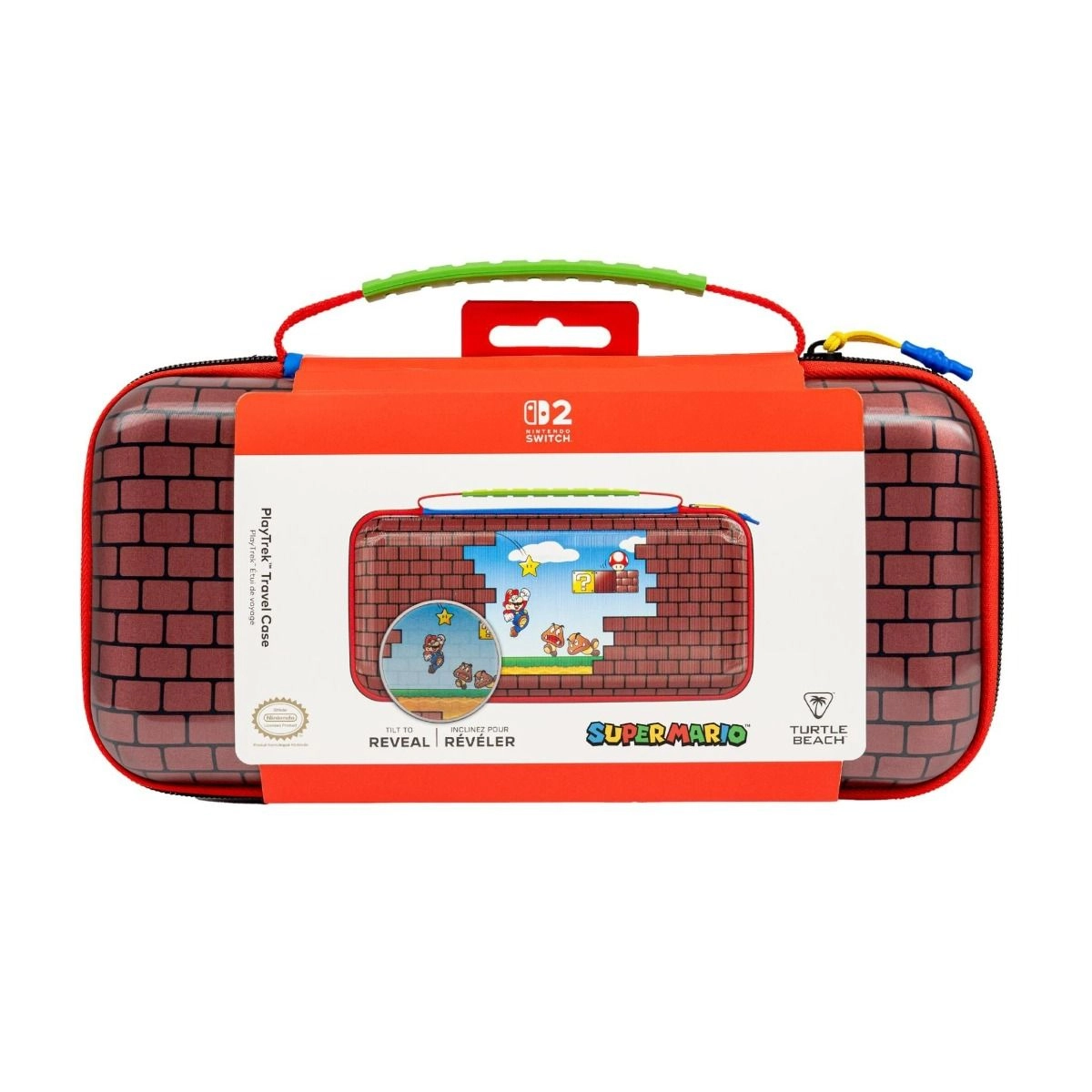 PlayTrek Switch 2 Travel Case - Mario Bricks