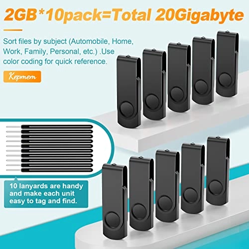 Bulk Flash Drive - USB 2.0 2GB