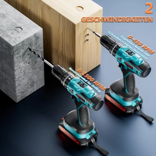 Hammer Drill - 2000 Milliamp Hours