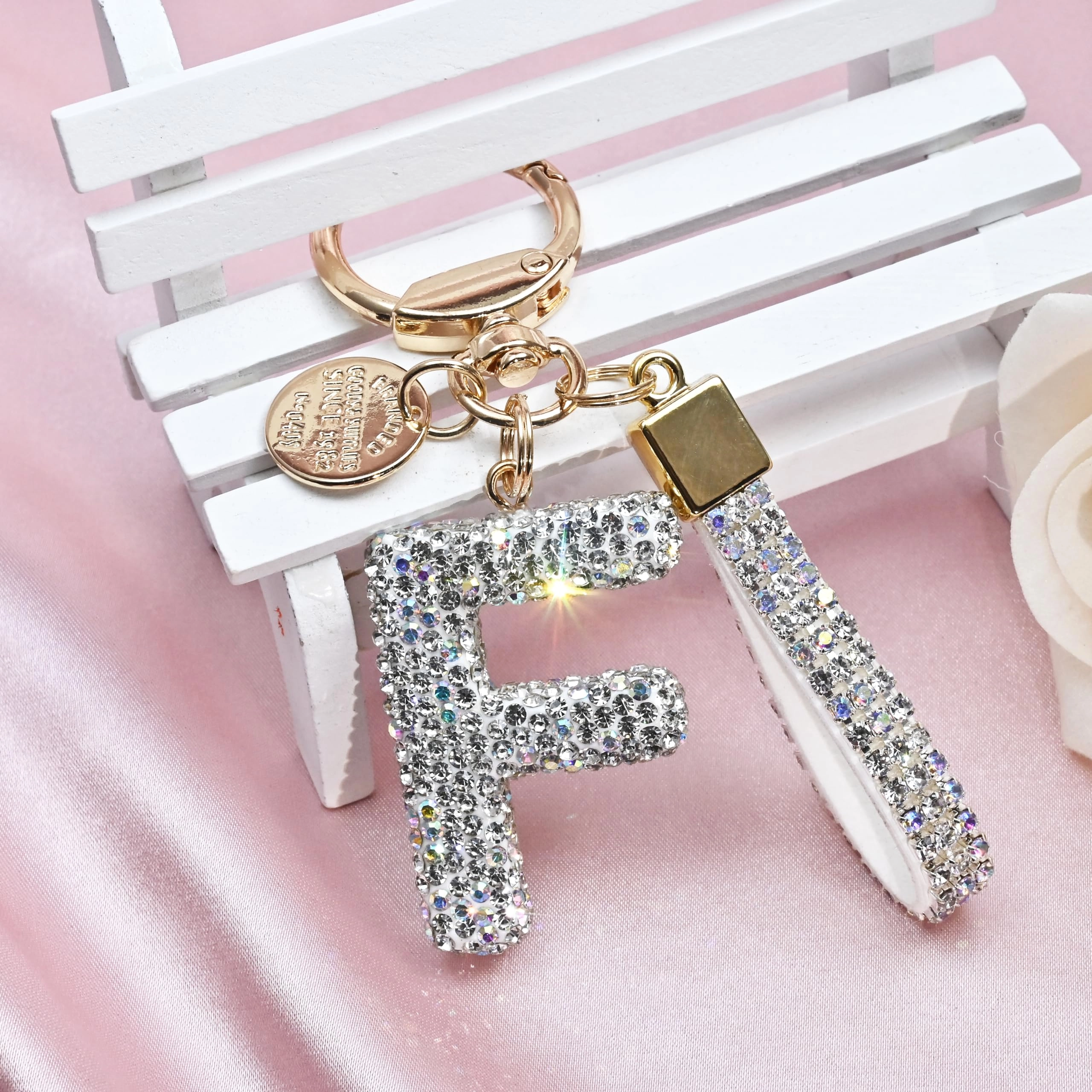 Initial Letter Keychain - Letter