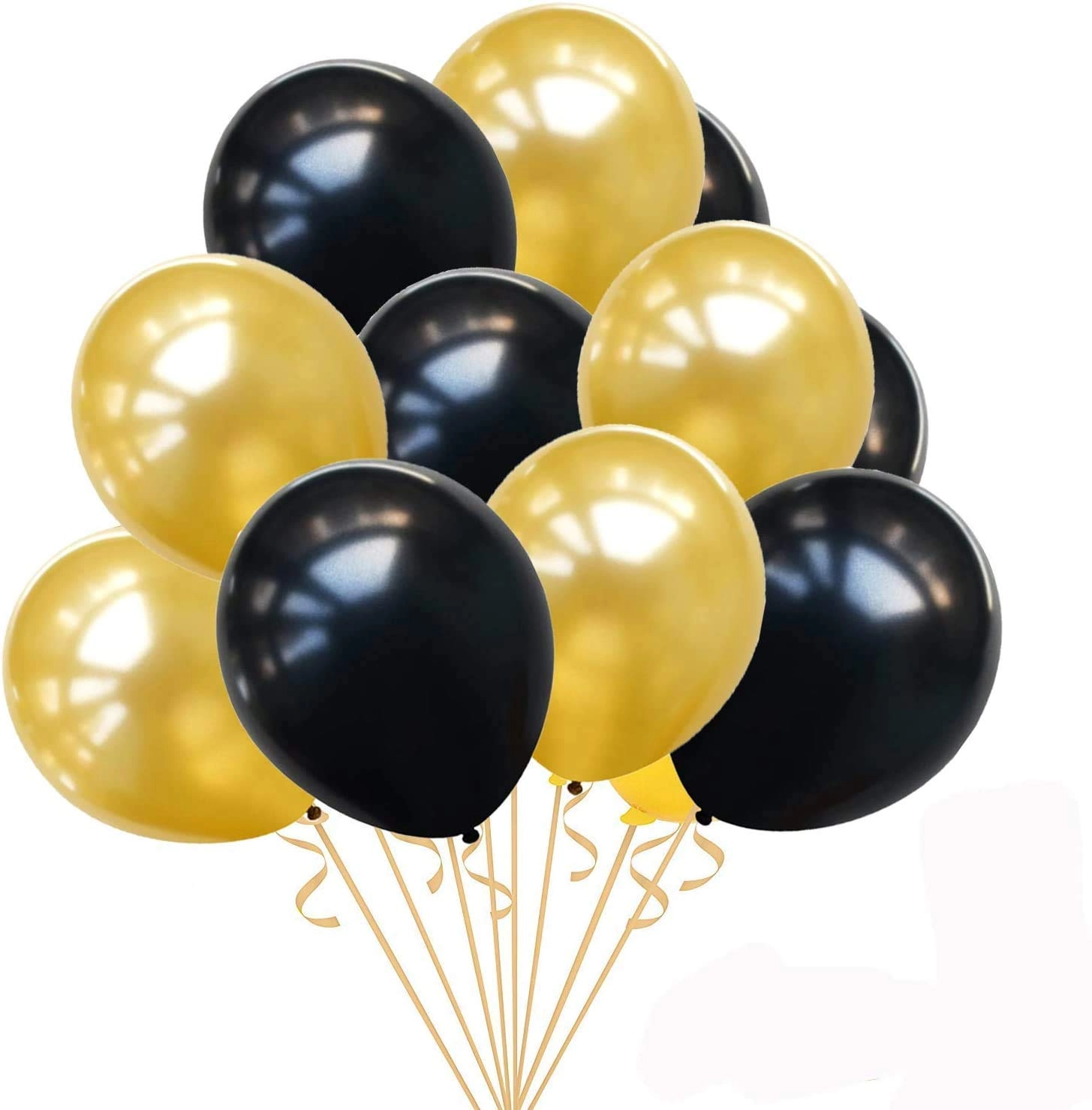 Happy Birthday Banner + Foil Balloon + Latex Balloons - 23-Pieces 30th Birthday