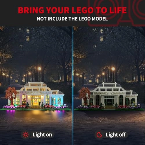 Light Kit - Plastic Botanical Garden 1 for LEGO Botanical Garden 21353