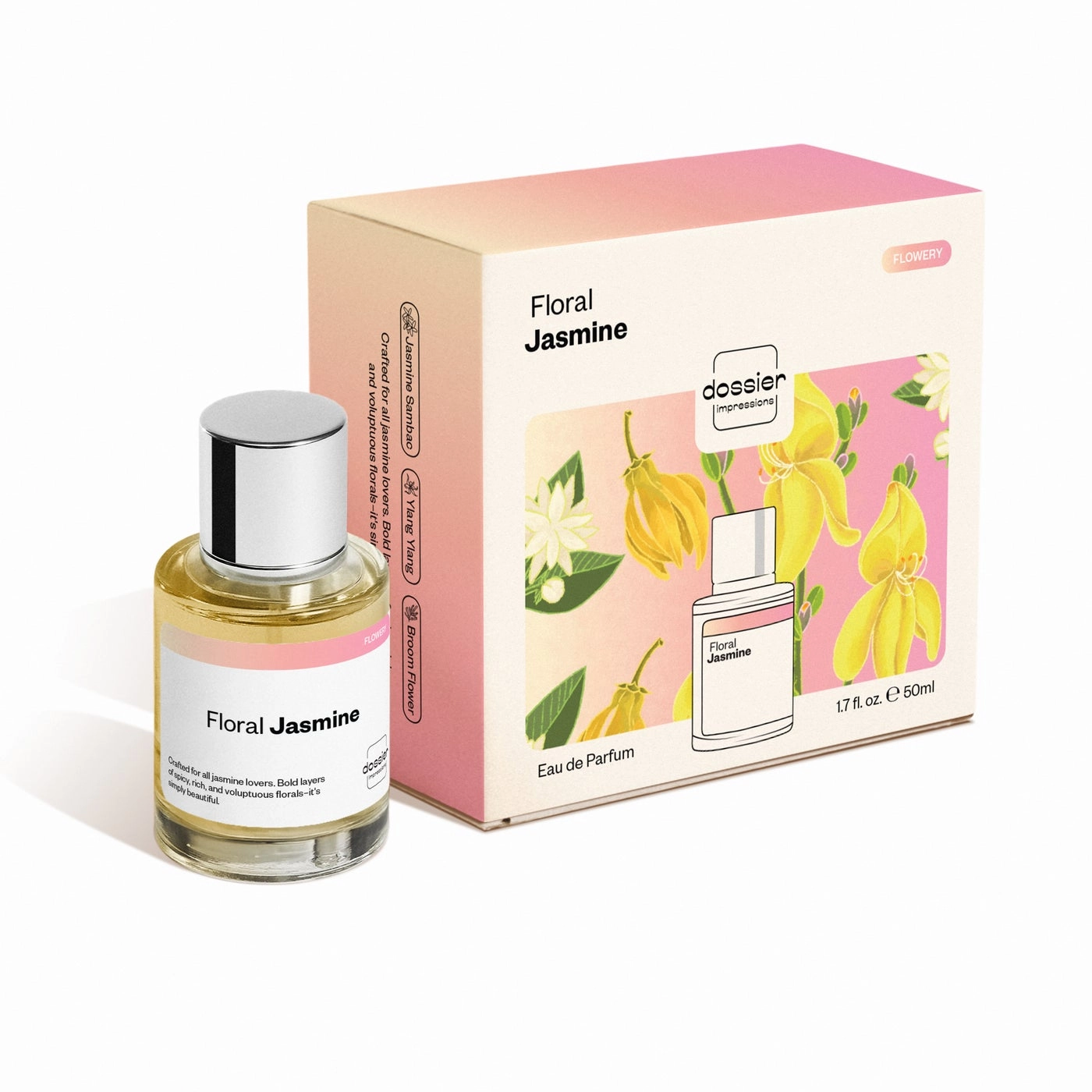 Dossier Floral Jasmine Eau de Toilette 50ml