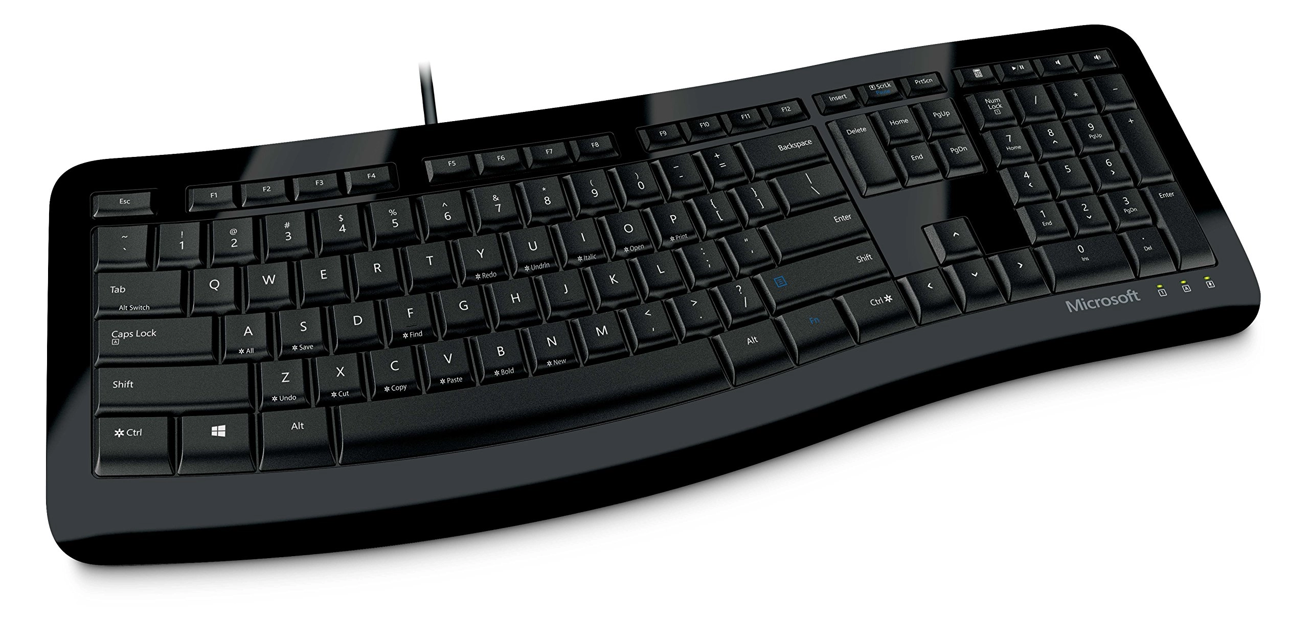 Comfort Curve Keyboard 2000 - US Wired