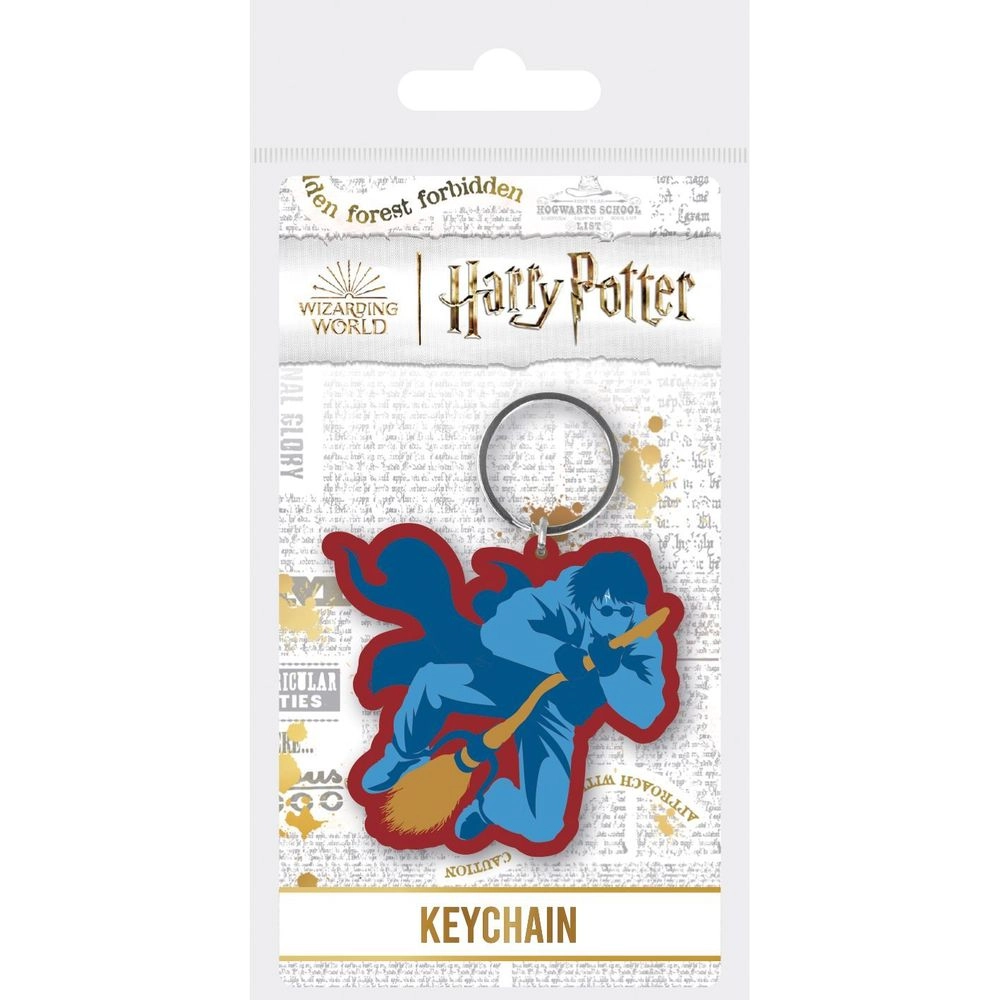 PYRAMID POSTERS Harry Potter (Checkmate- Harry Broom) Pvc Keychain - 12.3 x 6.7 x 0.3 cm