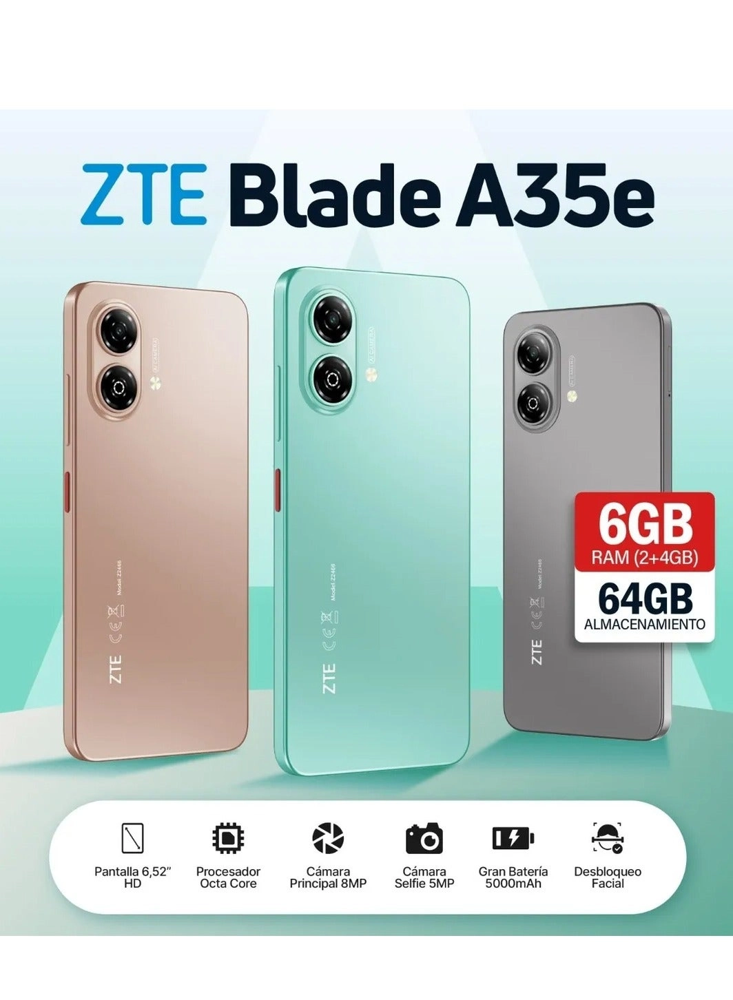 Blade A35e - 4GB 64GB