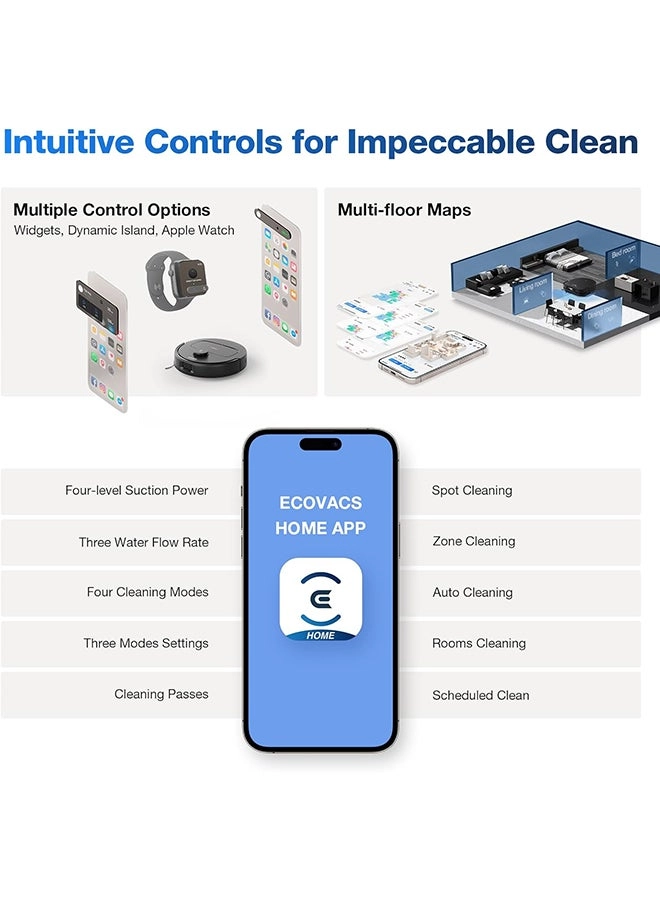 DEEBOT N30 PRO OMNI - OMNI Station, Self-Empty Station