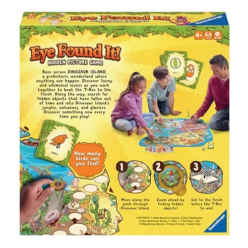 Dinosaur Island Eye Found It! - Board Game