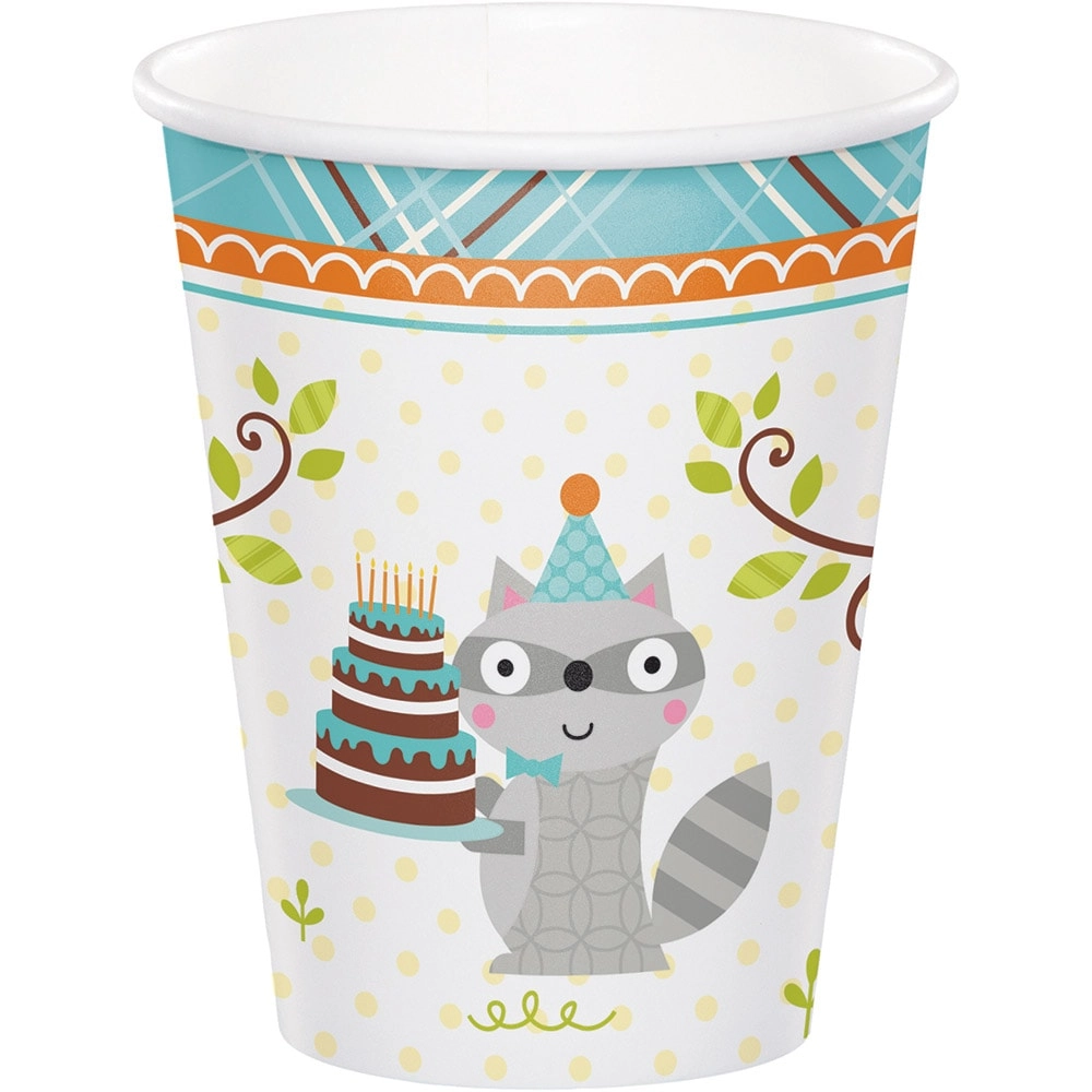 CREATIVE CONVERTING Happi Woodland Boy Cup - Hot & Cold
