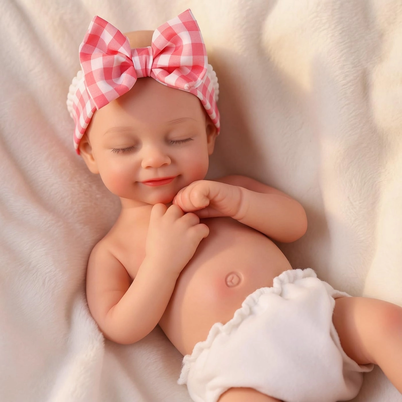 Reborn Baby Doll - 12 Inch Silicone Weighted Ages 3+
