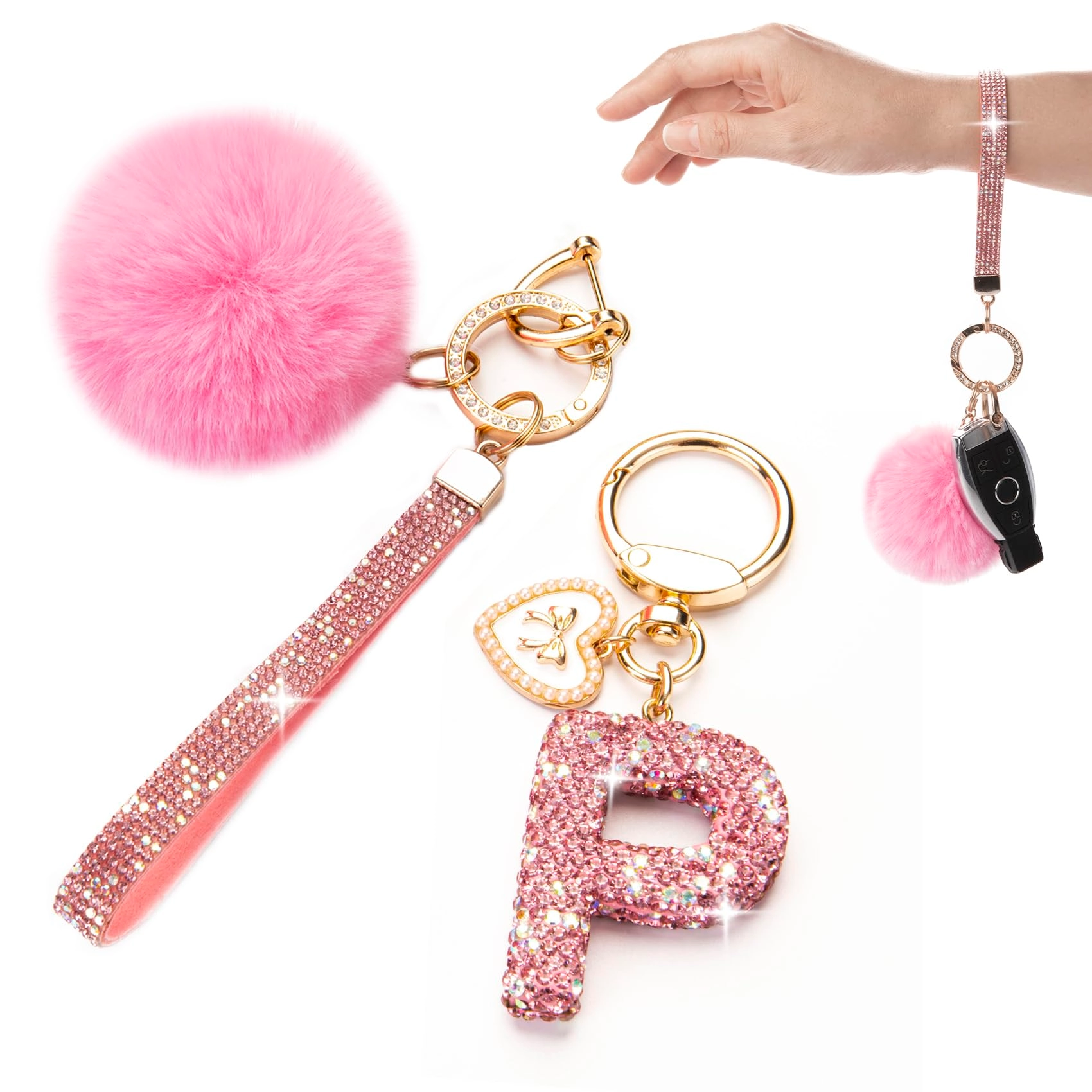 Initial Keychain - Letter