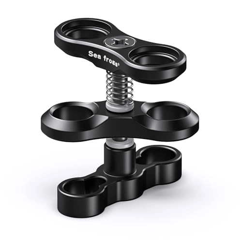 CP-2 - Double Ball Clamp Black