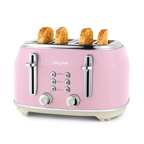 Digital Espresso Machine - 1.35L + Electric Rapid Boil Kettle - 3KW + 4-Slice Toaster - 6 Browning Levels