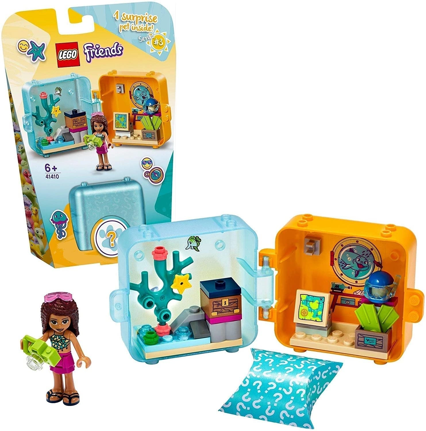 LEGO Friends Andrea's Summer Play Cube (41410) - Animal