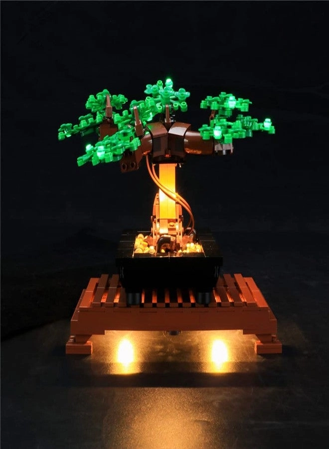 GEAMENT LED Light Kit - Green Compatible with Lego Bonsai Tree Creator 10281