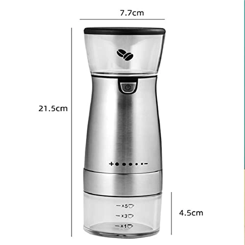 Electric Grinder - Stainless Steel 5 levels USB Charging