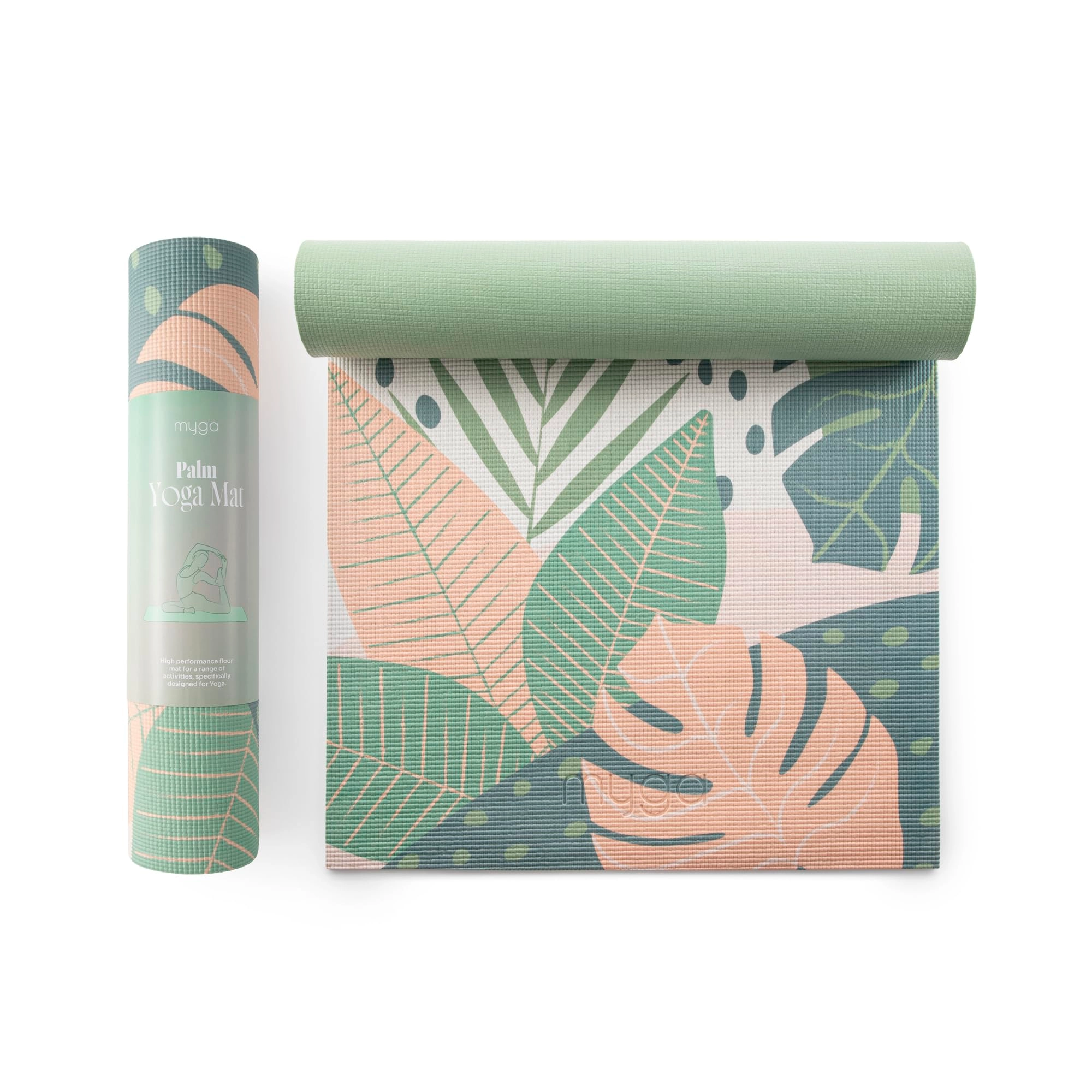 Printed Yoga Mat - Polyvinyl Chloride 6mm