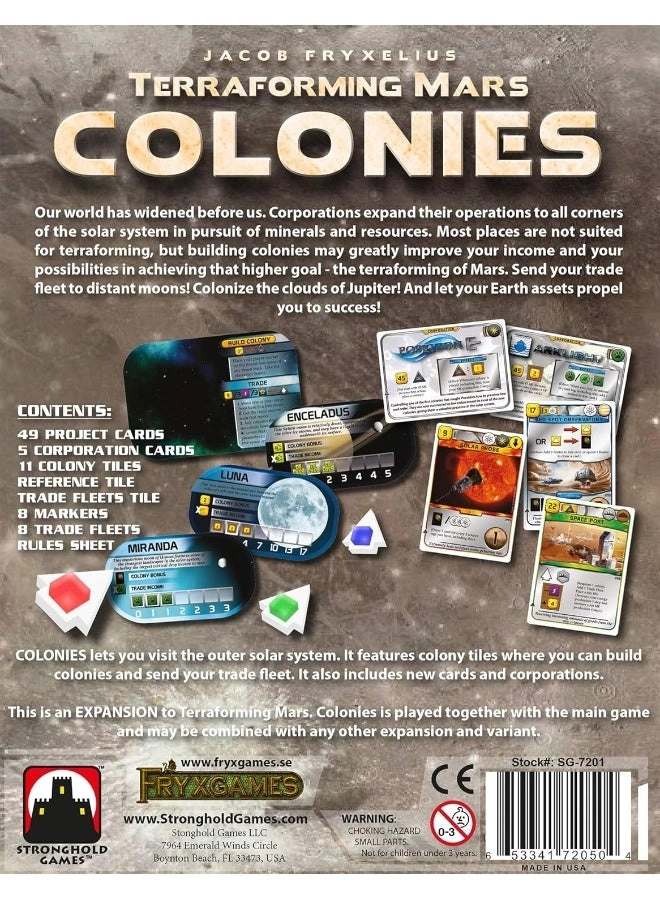 Terraforming Mars: The Colonies