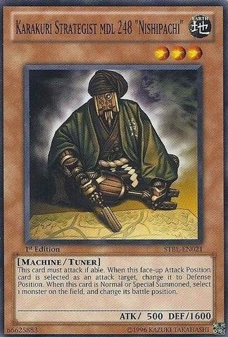 Yu-Gi-Oh! Karakuri Strategist mdl 248 Nishipachi STBL-EN021 - English