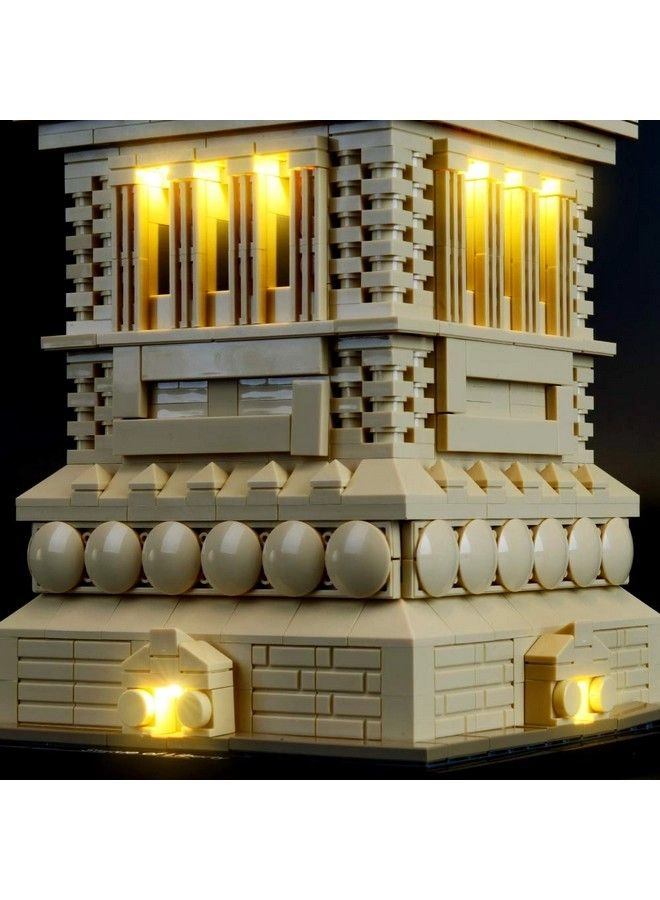 Led Lighting Kit For Architecture Statue Of Liberty - Compatible With Lego 21042