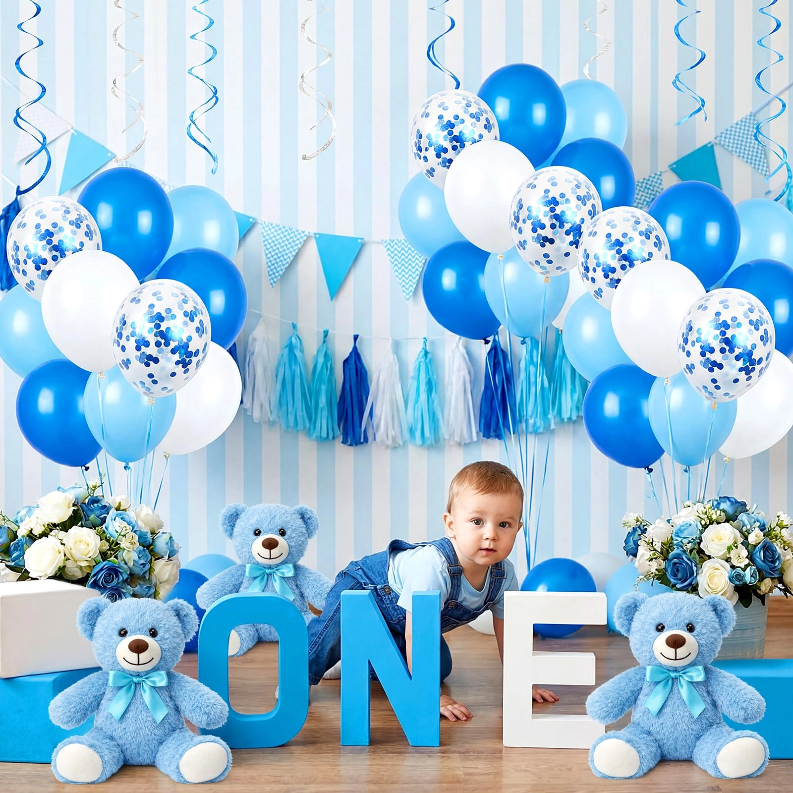 Teddy Bears - 35 cm 4 Pack