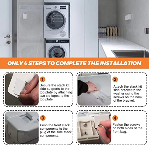 KSTK1 - Compatible with most 27" LG washers and dryers|Compatible with most Samsung 27" wide front-load washers and dryers|Works with Whirlpool, General Electric, Kenmore